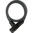 thumbnail image 2 of Cable Lock - 6 Series Booster Key Coil 6512K/180/12 Black SCMU - 180cm Length / 12mm diameter, 2 of 3