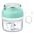thumbnail image 1 of Molinillo de ajo Picadora de alimentos eléctrica USB Picadora de verduras de cocina inalámbrica recargable, 150 ML Methold HA003939-01B, 1 of 7