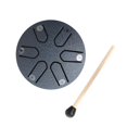 thumbnail image 1 of Steel Drums, Ethereal Drums Instrumento de percusión Hecho a mano 3 pulgadas 6 Notas Entretenimiento Mini tambor de mano para yoga, camping, ad Argén Hugo lengua de tambor, 1 of 10