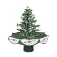 thumbnail image 1 of Northlight Lighted Musical Snowing Artificial Christmas Tree - 2.5' - White LED Lights, 1 of 2