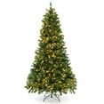 thumbnail image 2 of Costway 6 FT Artificial Xmas Tree with 821 PVC Branch Tips 560 Warm White LED Lights, 2 of 12