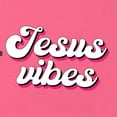 thumbnail image 6 of Wild Bobby, Jesus Vibes Inspirational/Christian Women Racerback Tank Top, Hot Pink, Medium, 6 of 6