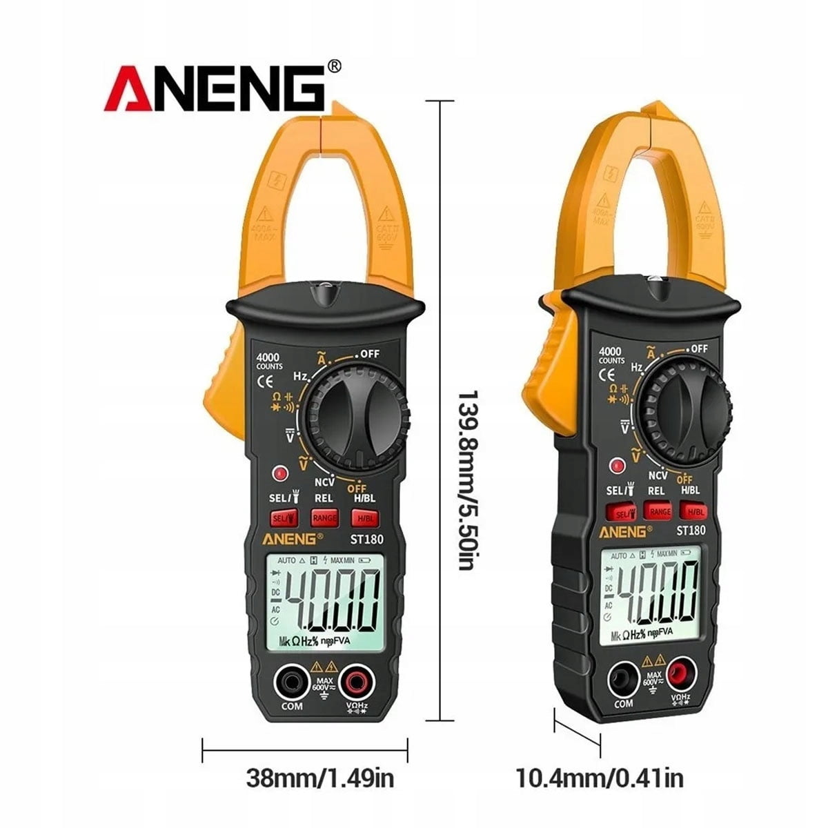 A5X NCV VFC Intelligent Precision Digital Electrical Multimeter