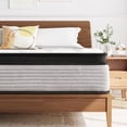thumbnail image 4 of Full Size Mattress，Madinog 12" Full Size Innerspring Mattress, Hybrid Mattress in a Box, 4 of 5