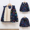 thumbnail image 5 of Chaqueta con capucha de Spiderman para niños, abrigo cálido de felpa, Parkas gruesas, rompevientos, ropa de abrigo para niños, otoño e invierno, novedad de 2024, 5 of 5