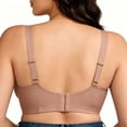 thumbnail image 2 of VONCOS Convertible Bras for Women Removable Straps to Strapless,Full Coverage Seamless Underwire Push Up T-Shirt Bra with Smoothing, Pink Size 44C, 2 of 3