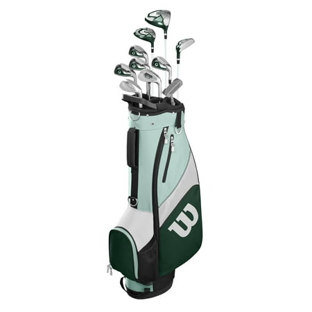 Wilson Golf Profile SGI Teal Women's Golf Complete Set w/ Cart Bag (Petite, Right Handed)