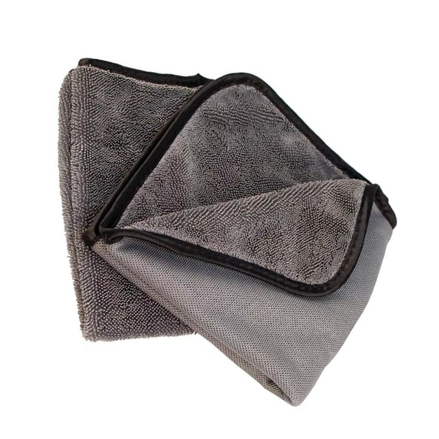 Toystoory Toalla de 2 piezas para vehículos, toalla de secado de baño con costuras finas, resistente al desgaste, que no se desprende, fácil Suministros de limpieza para el hogar