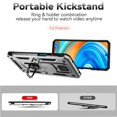 thumbnail image 5 of Estuche GANGXUN para Xiaomi Redmi Note 9 Pro, soporte giratorio 360°, estilo mecánico y magnético, 5 of 5