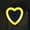 Yellow, variant on Miyuadkai Night Lights Heart Shape Plug-In Intelligent Light Sensor Control Led Night Light Lamp for Bedroom Hallway White