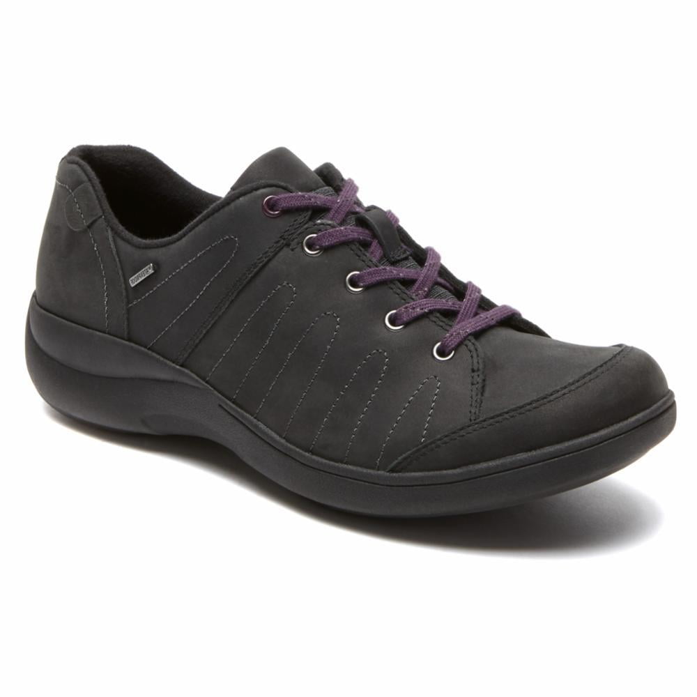 Aravon Rev Stridarc Waterproof Savor Black Nubuck Shoe Walmart Canada