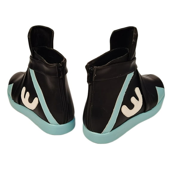 Zapatos de cosplay de Jett del juego Valorant para mujeres adultas y botas de hombre