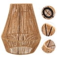 thumbnail image 2 of MIANGASTORE Chandelier Lampshade Home Hanging Light Cover Paper String Woven Light Cover, 2 of 8