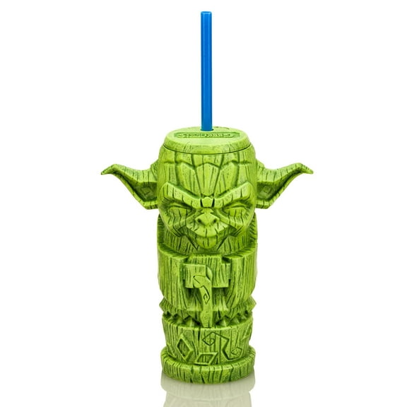 Geeki Tikis Star Wars Yoda Plastic Tumbler | Holds 17 Ounces