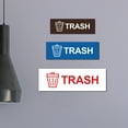 thumbnail image 2 of Basic Trash Sign (Black Gold) - Medium, 2 of 5