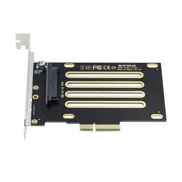 CY PCI-E 4.0 X4 Lane to U.3 U3 Kit SFF-8639 Host Adapter for Motherboard PM1735 NVMe PCIe SSD