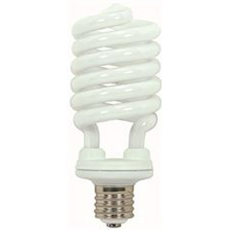 

Satco Spiral Compact Fluorescent Lamp 65 Watts 6500K 82 Cri Mogul Base 120 Volts 12 Per Box