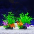 thumbnail image 4 of 5PCS Simulation Water Grass Aquariums Decoration Green Plant with Base for Fishtanks Environment Enhancing Safe Hideouts, 4 of 16
