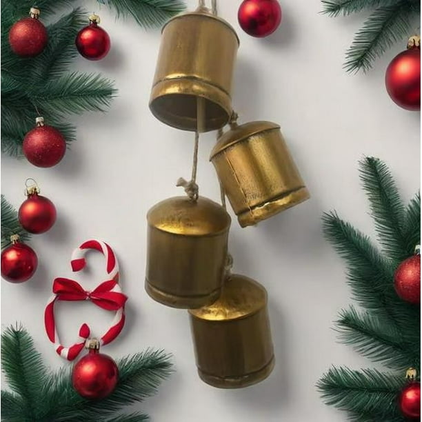 Christmas Cow Bells Decoration Christmas Cow Bells Decoration Christmas Cow Bells Decoration