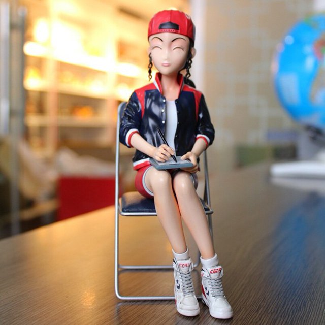 Figura de acción del Anime Slam Dunk de 16-18cm, Anxi, Guangyi, Ayako, Akagi, Haruko, Sakuragi Flower Road, de PVC, modelo coleccionable Gong Bohan LED