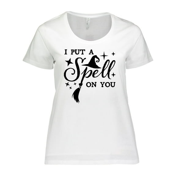 Inktastic I Put a Spell on You Halloween Magic Women's Plus Size T-Shirt