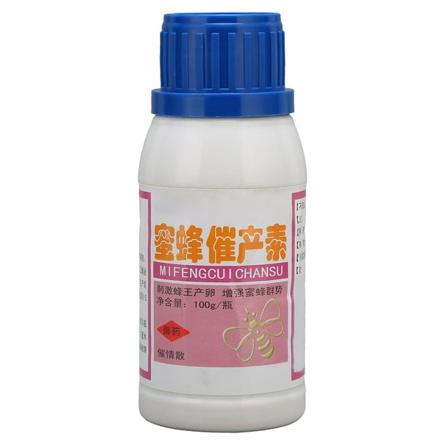 Oxitocina de abeja - 100g Medicina de oviposina de abeja reina para apicultura - Nutrientes y suministros