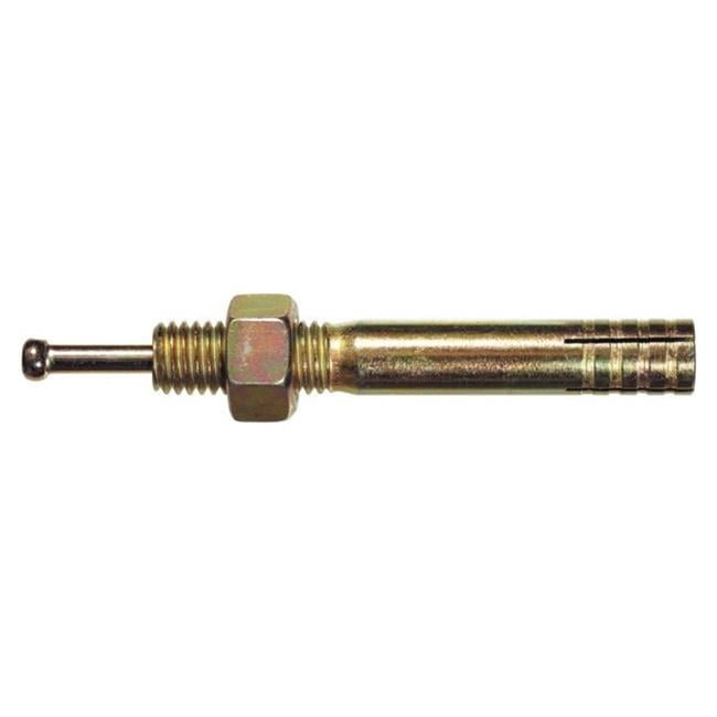 Hillman 375650 1/4 In. D X 1-3/4 In. L Steel Round Head Strike Anchor 50 Pc.