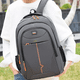 thumbnail image 4 of Mochila Para Laptop Hombre Escolares Reforzada Lab.G, Gris Naranja, 4 of 5