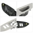 thumbnail image 3 of Master Window Switch Bezel Replacement for Front Left Driver Side 4D Sedan 2007 to 2010 Window Control Panel 74232 52330 B0, 3 of 7