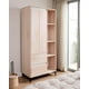 thumbnail image 1 of Closet Ropero, Armario Moderno con Puertas y Cajones, Mueble Organizador para Dormitorio, Diseño Minimalista y Duradero., 1 of 5