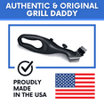 thumbnail image 6 of Grill Daddy Grand Barbeque Brush | Stainless Steel Bristles - 22" Handle - Steam Cleaning Power, 6 of 8