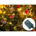 thumbnail image 4 of MISSUNNY Christmas Tree Plug Adapter, 12V 1.5A Green Class 2 Power Supply for Outdoor Inflatable Decoration - Inflatable Plug Replacement Ip44 Power Adapter for Christmas inflatables, LED String Light, 4 of 4