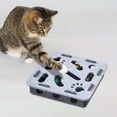 thumbnail image 1 of COM1950s Interactive Cat Puzzle Toy,Mental Stimulation Digging Box with Balls for Indoor Cats and Small Dogs,Interactive Pet Game for Brain Training and Indoor Entertainment, 1 of 9