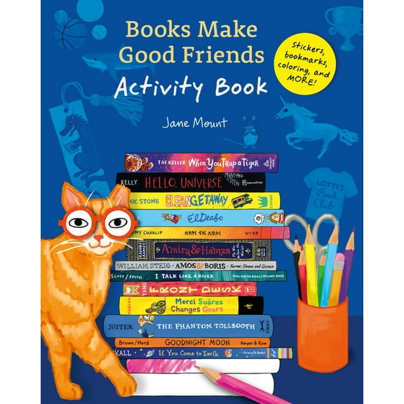 Books Make Good Friends Activity Book, (Paperback)
