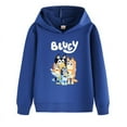 2024 Children's spring and autumn Bluey hoodie, hot new casual top