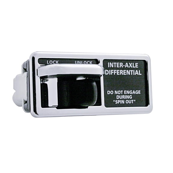 (3) Chrome Toggle Switch Trim compatible with Freightliner - Old Style