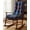 Dark Blue, variant on Nalqet 22×17×5 inch Ultimate Comfort Rocking Chair Cushion Set - Luxurious Thick Memory Foam with Non-Slip Ties, Water-resistant Seat & Back Pillows for Indoor/Outdoor Rockers, Dark Grey