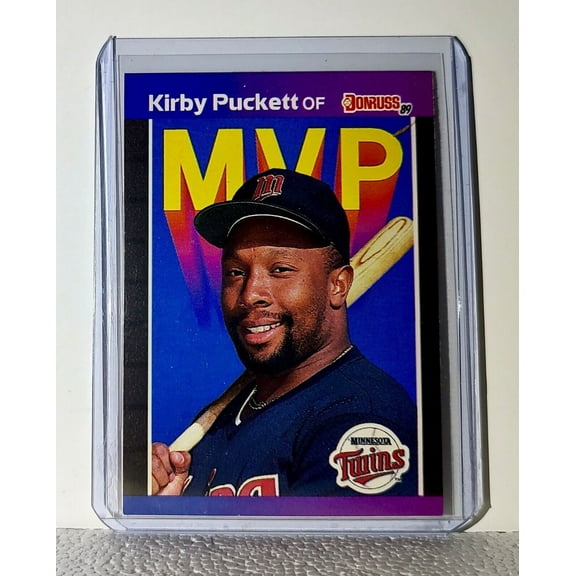 Kirby Puckett 1989 Donruss MLB #BC-1 Baseball Card Minnesota Twins