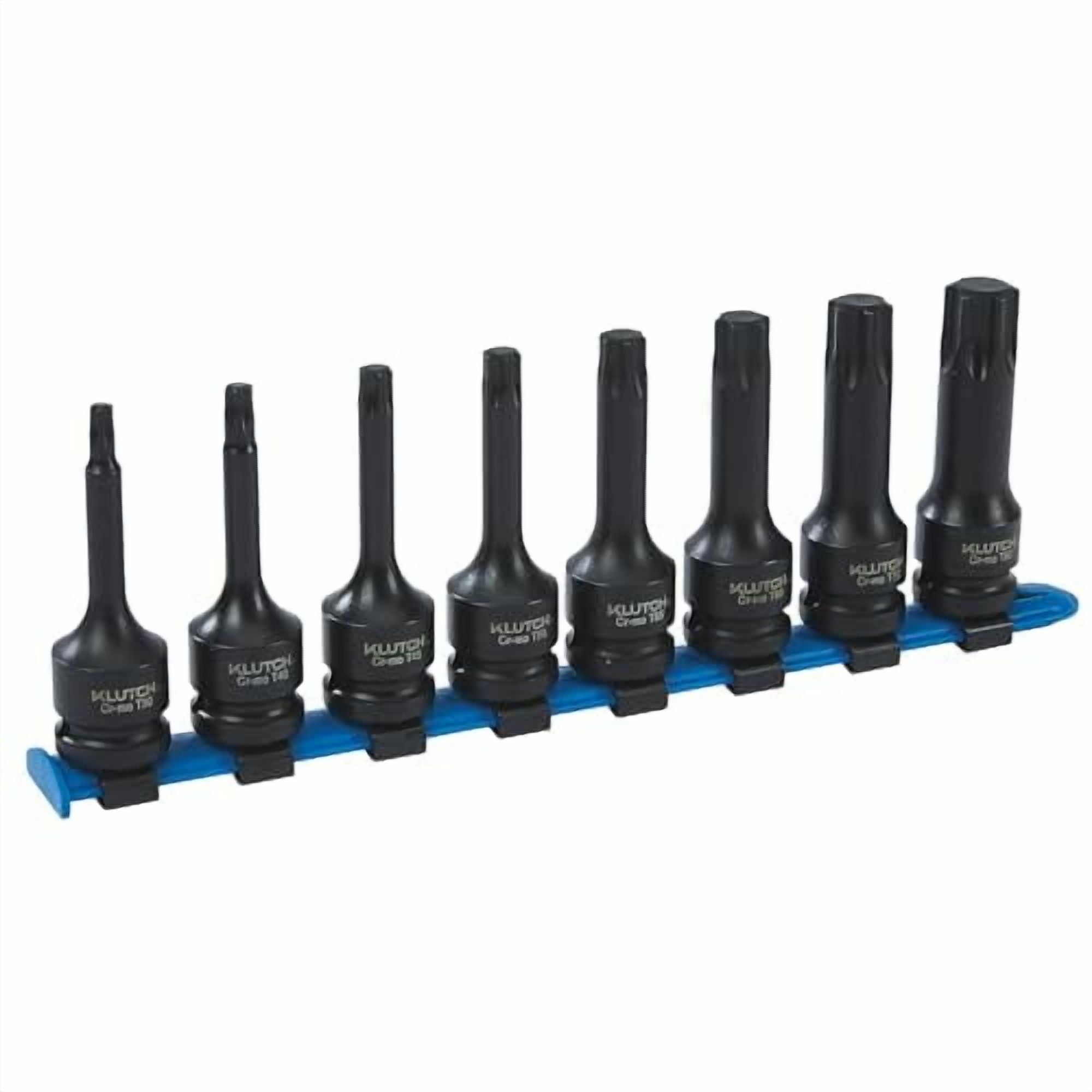 Klutch 8-Pc. Impact Star Bit Set