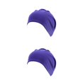 thumbnail image 2 of Sonducket Beanie Caps Exquisito Simple Estilo simple Gorros para adultos Accesorio de ropa con color sólido para decoración Morado oscuro Morado oscuro 2Conjunto, 2 of 6