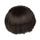 thumbnail image 2 of Extensiones de cabello sintético con flequillo trenzado para mujer, 2 of 2
