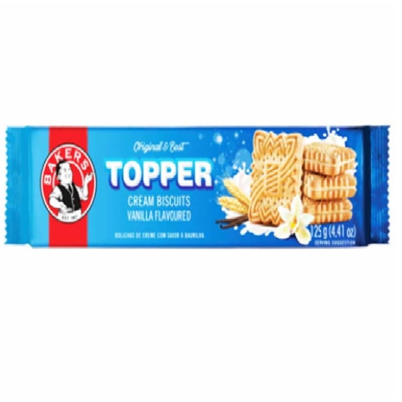 Bakers Topper - Vanilla 125g