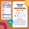 thumbnail image 2 of Ready, Set, Food! Organic Peanut Butter Baby Puffs with 9 Top Allergens, No Sugar Added, 2 Pack, 2 of 6