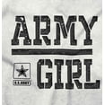thumbnail image 2 of US Army Girl Military Star Logo Women's Graphic T Shirt Tees Brisco Brands S, 2 of 6