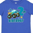 thumbnail image 4 of Inktastic 2nd Birthday Monster Truck Boys Toddler T-Shirt, 4 of 5