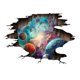 thumbnail image 3 of Adhesivos de pared y techo 3D Broken Cosmic Galaxy Planet, 50 x 70 cm, 3 of 3