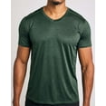 thumbnail image 4 of Real Essentials 5 Pack: Men’s V-Neck Dry-Fit Moisture Wicking Active Athletic Tech Performance T-Shirt, 4 of 7