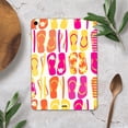 thumbnail image 4 of DesignSkinz Vibrant Pink & Yellow Flip-Flop Vector Full-Body Skin Decal Wrap Cover for iPad Air 2 (A1566/A1567), 4 of 4