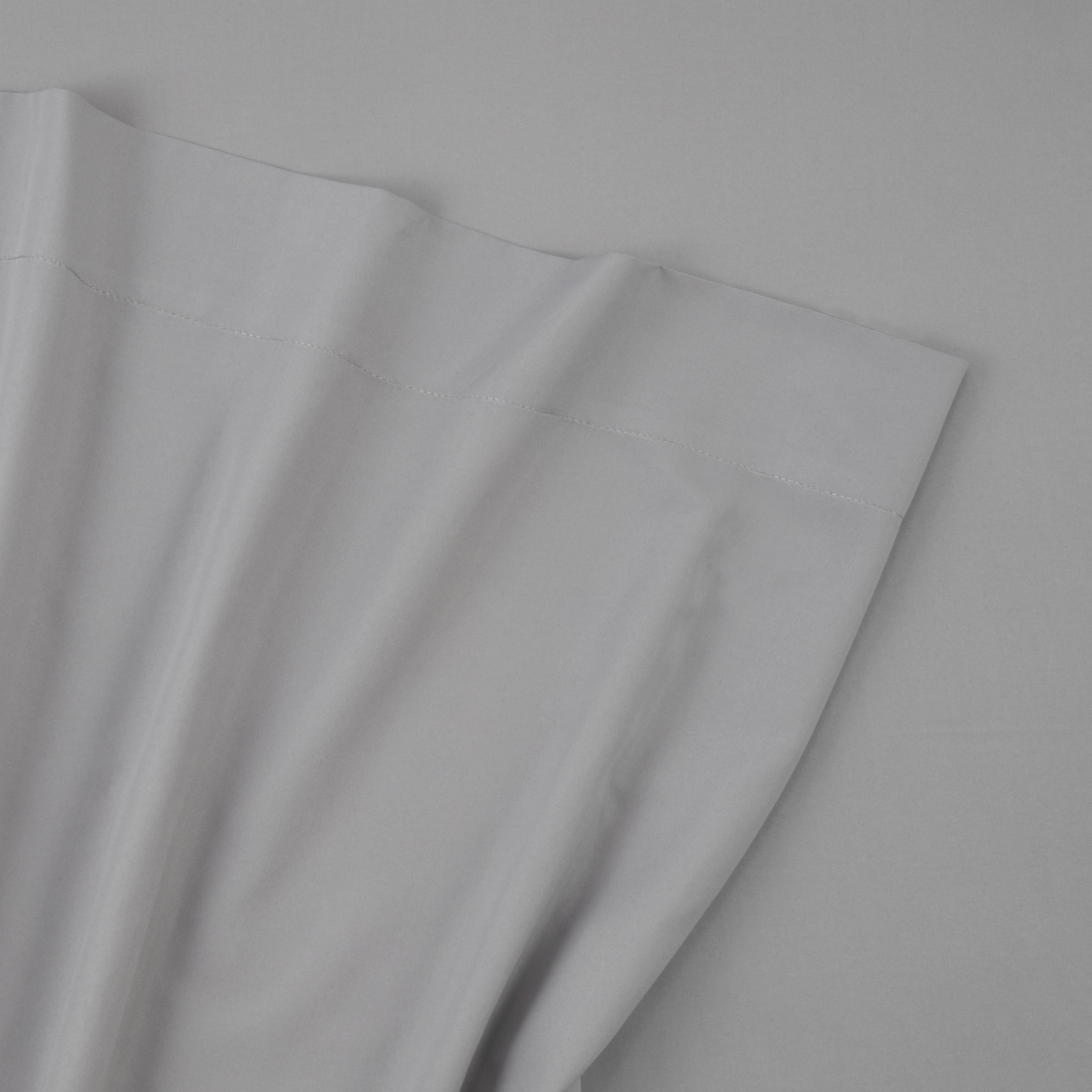Martex 2000 Series Hemstitched Sheet Set, Queen, Light Gray