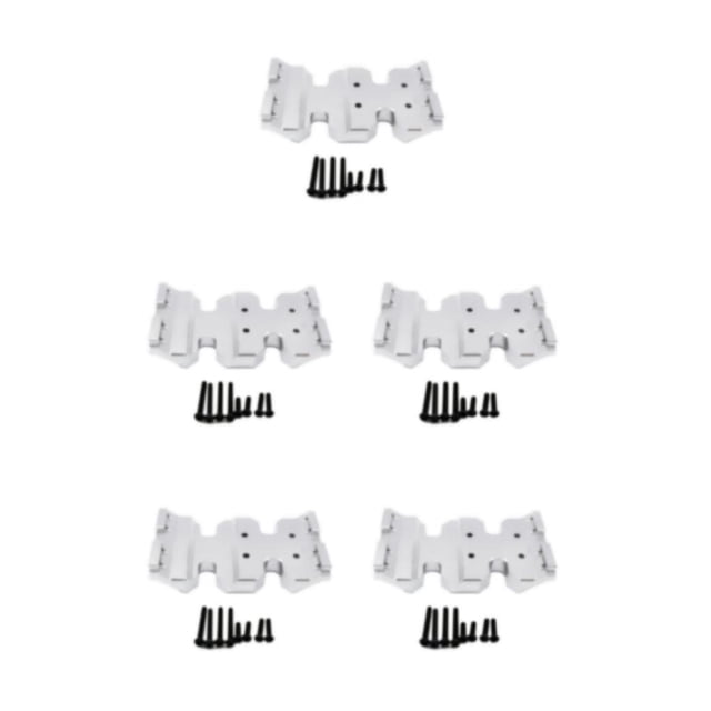 VONKY Easy To Install Aluminum Alloy Gear Box Mount Holder For ECX 1/12 Rc RGT 136100 silver 5Set